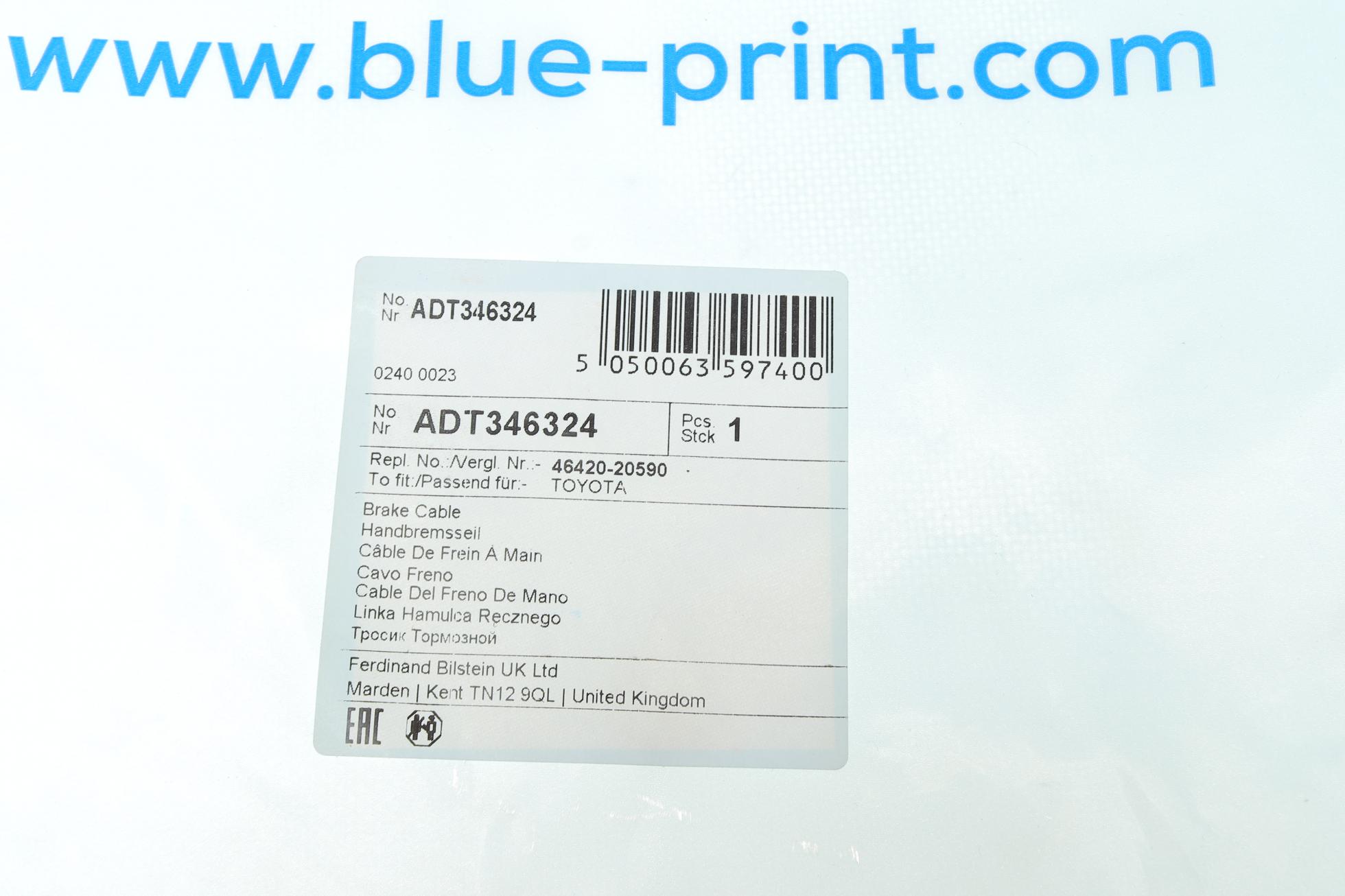 ADT346324 BLUE PRINT